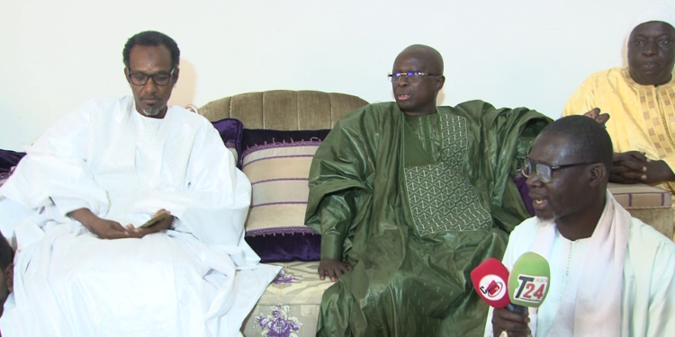 Vidéo/Modou Diagne Fada, Amadou Mame Diop, Augustin Tine, Massaly, Oumar Sarr, etc. reçus à Ndiassane