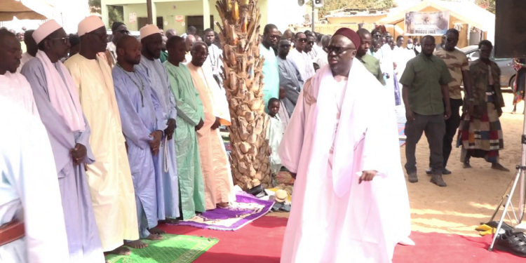 Vidéo/Aïd el Fitr 2025 à la Terre Sainte de Bakhdad Thiès Chez Serigne Khadim Gaydel lô Borom Ndame