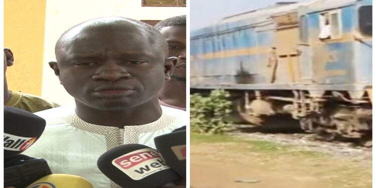 Vidéo/ Un train déchiquette un enfant à Thiès, le Maire menace d&rsquo;interdire la circulation des trains