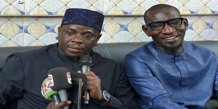 Visite de courtoisie du Ministre Birame Soulèye Diop, au mouvement MASLA de Massamba Diop