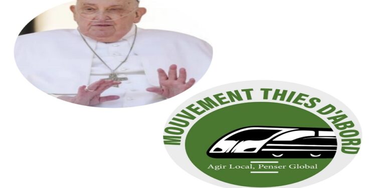 Décès du Pape François, le message de condoléances d’Habib Vitin « Thiès d’abord »