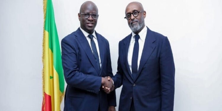 FMI-Sénégal : Rencontre entre Cheikh Diba et Abebe Aemro Selassie (Directeur FMI Afrique)