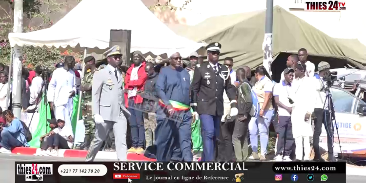 Vidéo/ Défilé du 4 Avril à Thiès, l&rsquo;arrivée des Maires et du Président du Conseil Départemental