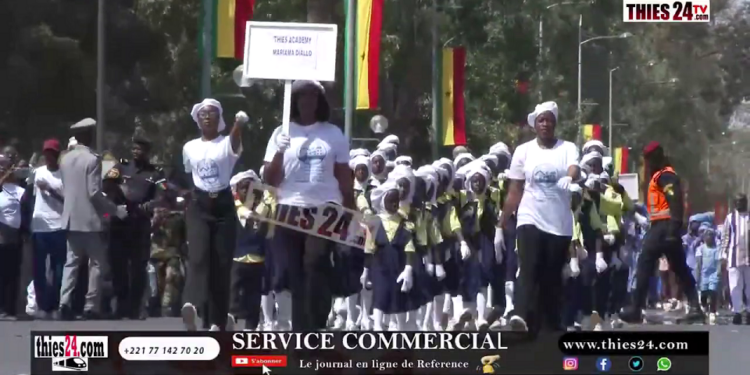 Vidéo/ Défilé du 4 Avril à Thiès, admirez l&rsquo;impeccable défilé civil