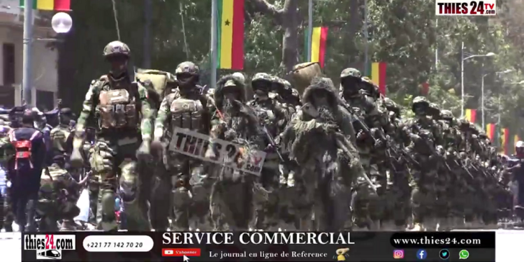 Vidéo/ Défilé militaire à Thiès, le passage remarqué des commandos