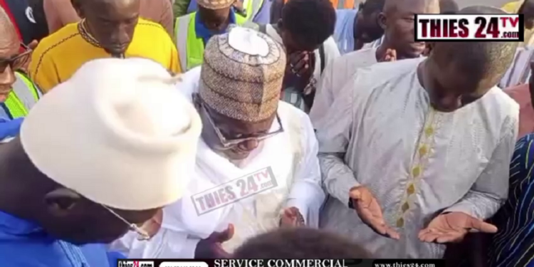 Vidéo/ Tristesse à l’AIBD, à l’arrivée du corps de Ngagne Mbaye