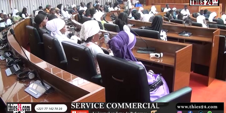 L’historique de l’Assemblée Nationale dressé devant les étudiants de l’Université Numérique de Thiès