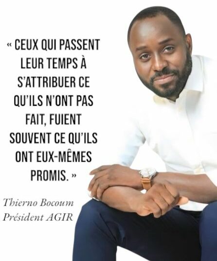 Moins de récupération, plus d’innovation, voilà ce qu’on attend du pouvoir (Thierno Bocoum)
