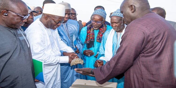 Vidéo/Lancement des travaux de construction de l’Université Smart Notto Diobass (USND