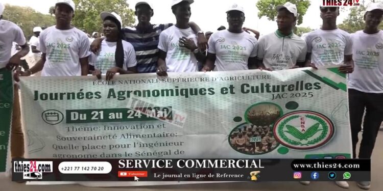 Vidéo/ Journées agronomiques de l’ENSA de Thiès, les élèves-ingénieurs en mode randonnée pédestre