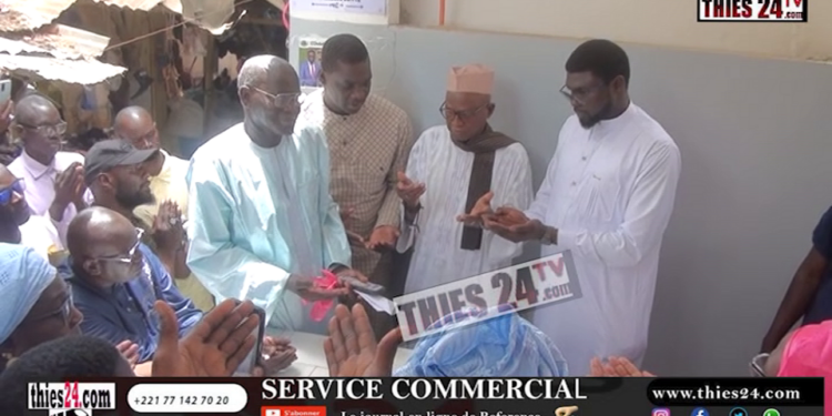 Vidéo/Réception du hangar au poisson du marché de Grand Thiès