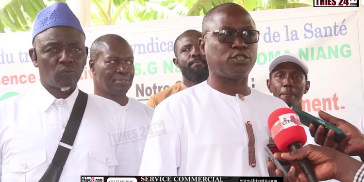 Vidéo/Discours Ngoma Niang Syndicat des Travailleurs Autonomes de la Santé (1er Mai)