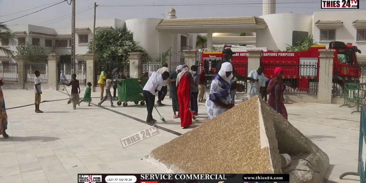 Vidéo/ Tivaouane, mobilisation autour du nettoyage de la Zawiya Serigne Babacar Sy