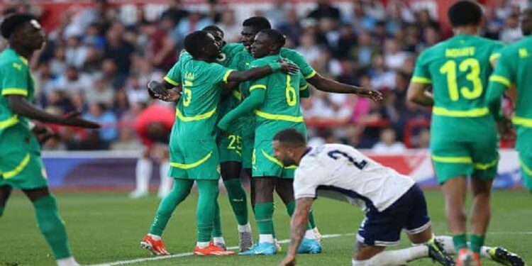 Football/Le Sénégal remporte la bataille contre l’Angletter (3-1)