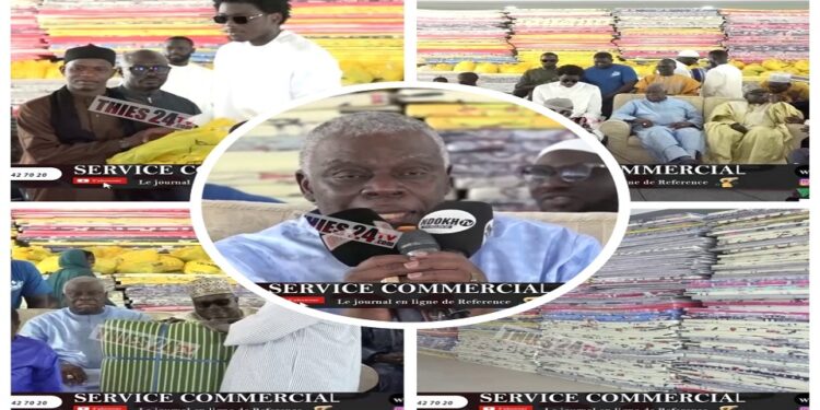 Vidéo/ Tabaski, Demba Diop dit Diop Sy habille 3.500 élèves coraniques