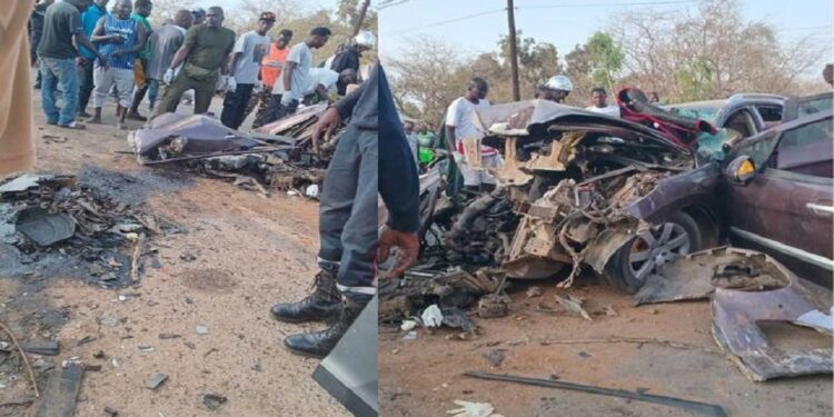 Grave accident à Mboro, un carambolage fait 6 morts et plusieurs blessés graves.