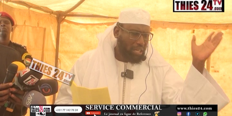 Vidéo/ Prière tabaski à Thiès, Imam Babacar Ngom tacle les marabouts avec plus de 4 épouses