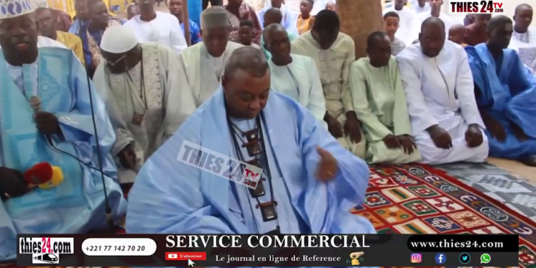 Vidéo/Tabaski à Diamaguène Nimzatt, recommandations de Chérif Néhma Aïdara Khalif Général Khadres