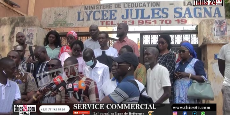 Vidéo/Élèves de Jules Sagna déférés puis libérés, le collectif des profs veut que la justice aille jusqu’au bout