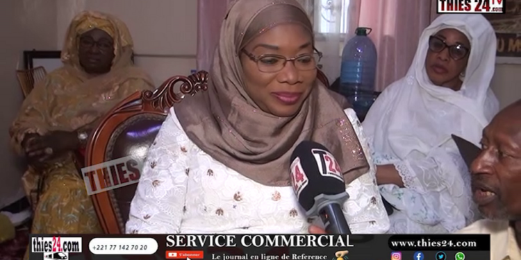 Vidéo/Seyda Bineta Thiam et Imam Mbow, à la journée dédiée à Serigne Abdou Al Amine à Thiès