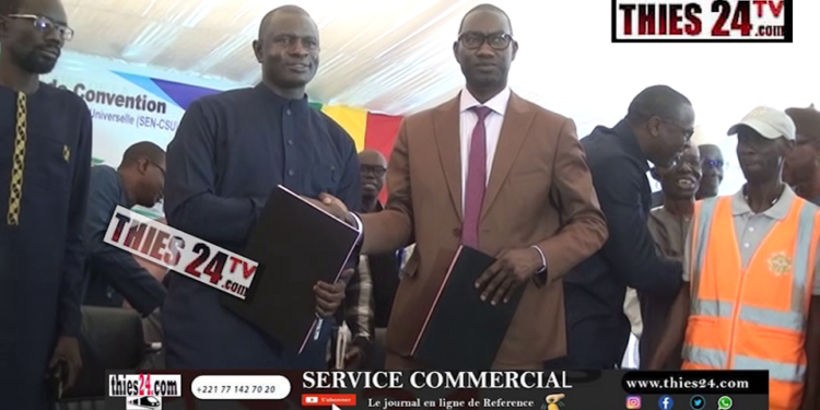 Vidéo/Convention entre la Ville de Thiès et la Couverture Sanitaire Universelle, 20.000 ménages visés