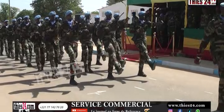 Vidéo/ Admirez le défilé qui a clôturé la cérémonie de dissolution du détachement