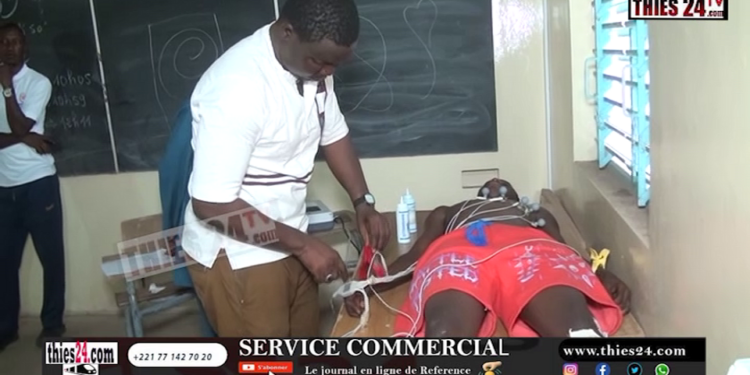 Vidéo/ Aptitude à la pratique sportive, 300 joueurs navétane de Khombole, consultés