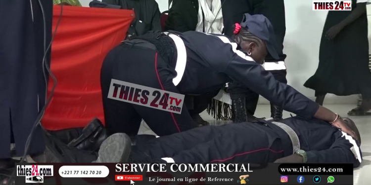 Vidéo/Démonstration des sapeurs pompiers au forum international Waajal Magal de Thiès