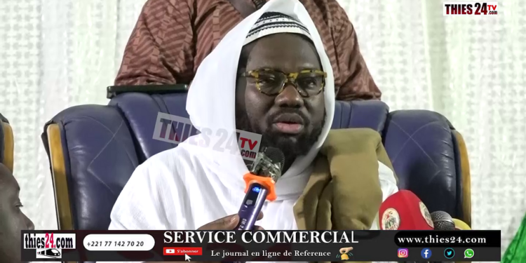 Vidéo/Conférence à Thiès, de Cheikh Ibrahima Ibn Cheikh Mouhidine Samba Diallo