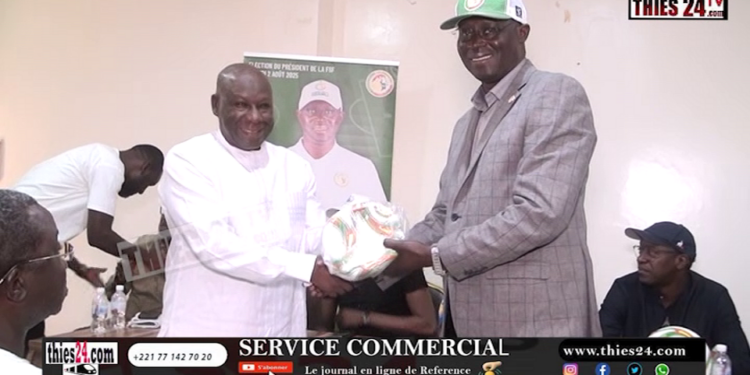 Vidéo/Présidence de la FSF, Augustin Senghor bat campagne à Thiès