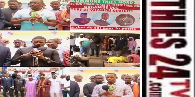 Vidéo/ PASTEF Thiès-Nord offre des cours de vacances gratuits