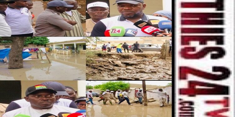 Vidéo/Inondations, ce que les Maires de Thiès Nord et Thiès Est ont dit devant Birame Soulèye Diop