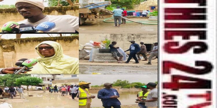 Vidéo/Inondations à Thiès, cri de détresse d&rsquo;une sinistrée du quartier Aiglon