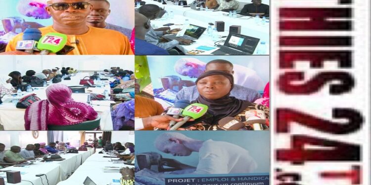 Vidéo/Humanité Inclusion (HI) réunit les personnes handicapées et les acteurs, autour d’un plan de plaidoyer et d’une feuille de route