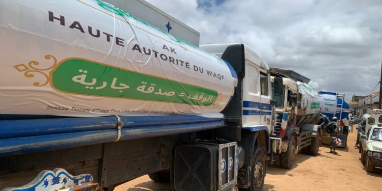 La Haute Autorité du Waqf fournit cinq camions-citernes pour le Grand Magal de Touba