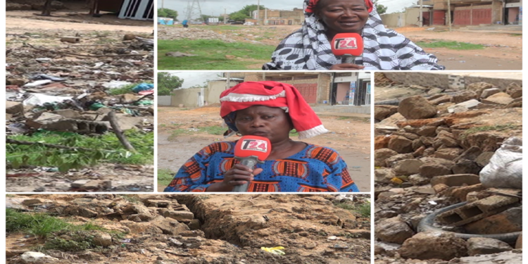 Vidéo/Le Boulevard de Darou Salam rendu méconnaissable par les eaux, les populations appellent au secours
