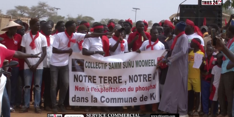 Vidéo/ Koul se révolte contre un projet d’exploitation de phosphate
