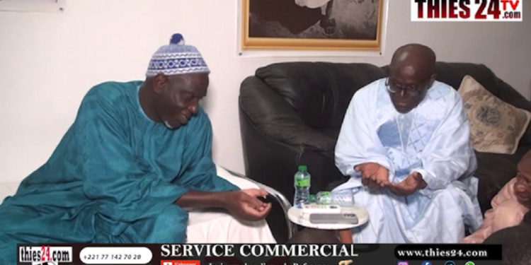 Vidéo/ Thierno Alassane Sall hôte de Serigne Hamsatou Ibn Serigne Abdoul Ahad Mbacké