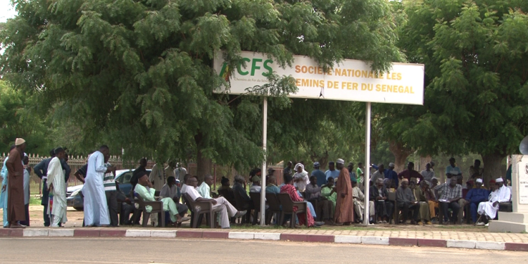 Vidéo/ Sans pensions, les ex temporaires du chemin de fer exposent leur calvaire