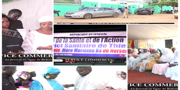 Vidéo/Le Poste de santé de Hersent porte désormais le nom de Mère Mariétou Bâ