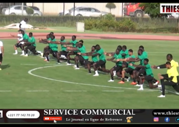 Vidéo/ 2ème galop des Lions avant le match contre le Soudan