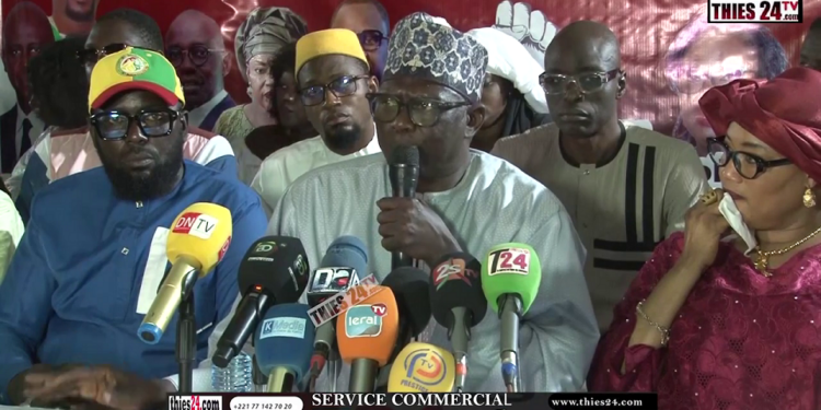 Vidéo/Thiès, Moustapha Diakhaté crache le feu sur PASTEF