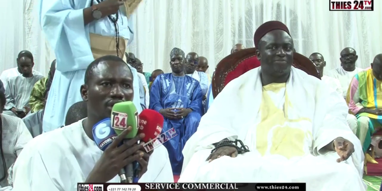 Vidéo/Mosquée Touba, Serigne Khadim débloque 50 millions de Fcfa et fait appel à tous ses talibés