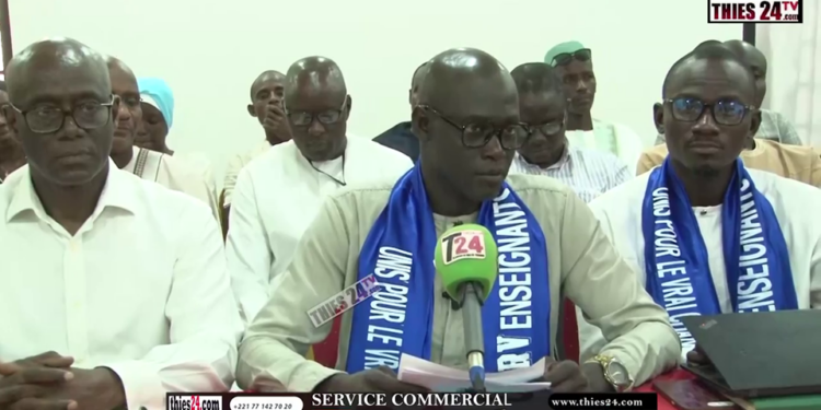 Vidéo/En conclave à Thiès, la résolution du réseau national des enseignants de la RV de Thierno A. Sall