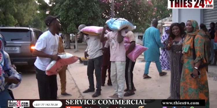 Vidéo/PASTEF Thiès au chevet des sinistrés des inondations au quartier Aynina Fall et Bountou Dépôt