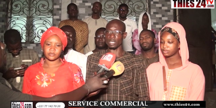 Vidéo/Habits, produits détergents, bouilloires, don du MOCES au Daara Thierno Ousmane Ly Diamaguène