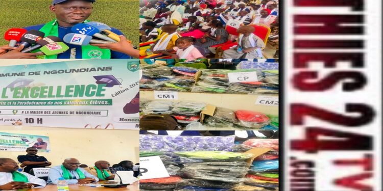 Vidéo/ Célébration de l’excellence à Ngoundiane, plus de 300 élèves primés du CI à la Terminale