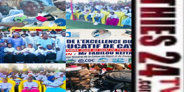 Vidéo/ Fête de l’excellence à Cayar, le Maire « gâte » la communauté éducative