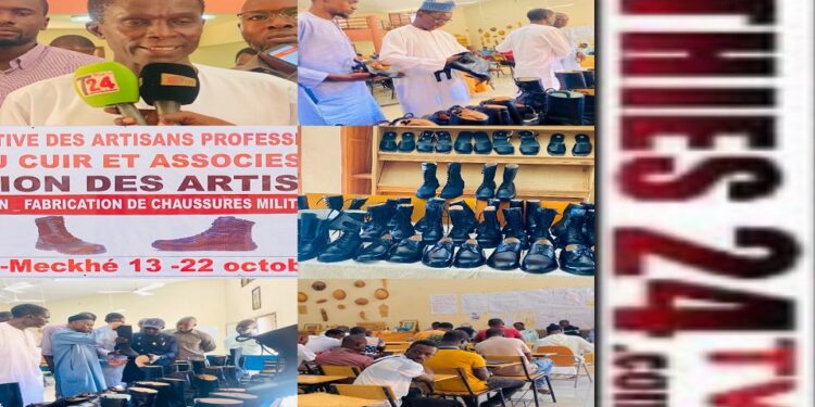 Vidéo/Mékhé se performe pour capter le marché des chaussures militaires et paramilitaires. 