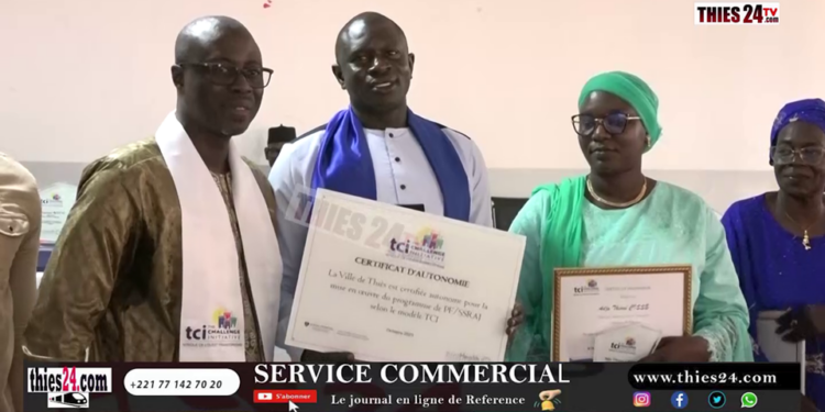 Vidéo/Dr Babacar Diop et la Ville de Thiès célébrés par le programme de planification familiale TCI